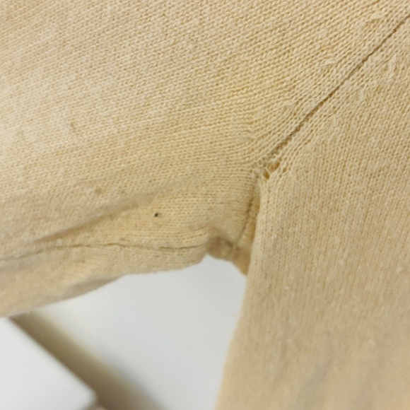 Kate Spade Revolve Wool Slouchy Raglan Sweater Deco Beige SZ XS - Picture 7 of 11